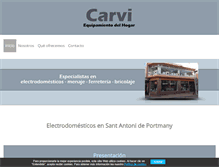 Tablet Screenshot of carvisanantonio.com